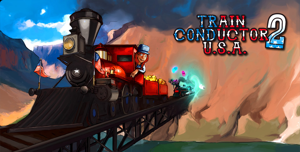 Train Conductor welcome banner