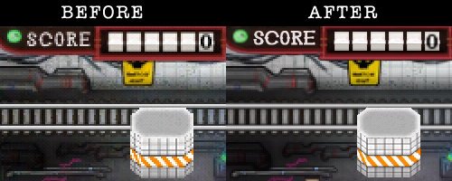 HUD and pillars HUD and pillars