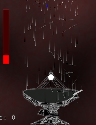 ping_v1 Screenshot of the first playable build.
