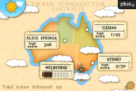 Train Conductor - Unlock 8 levels, 4 by day and 4 by night