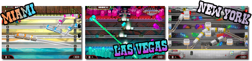 Conduct trains across Miami, Las Vegas, and even via the New York Subway system.