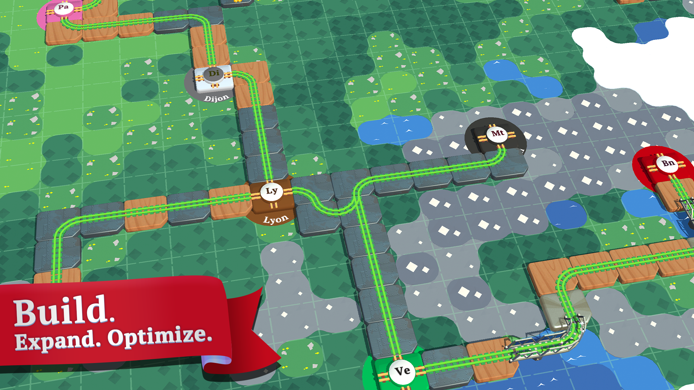 Train Conductor World - Build a rail network